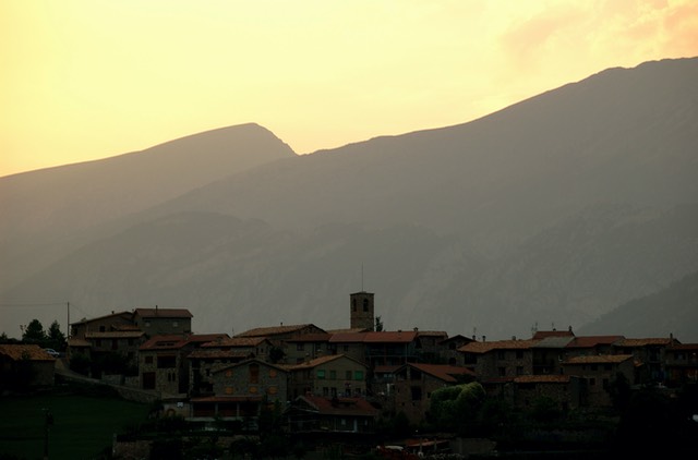 Village close to Pedraforca